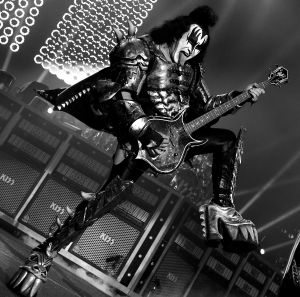 Gene Simmons- KISS at Jones Beach Theater